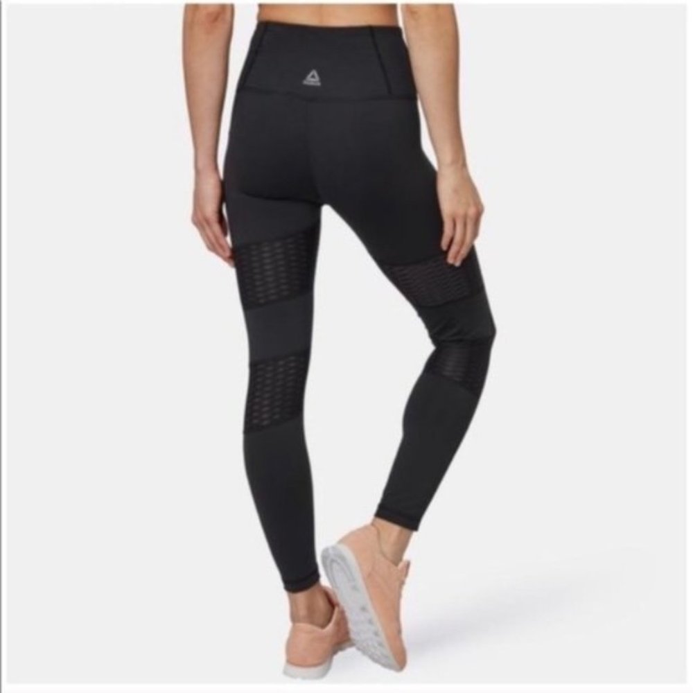 Reebok High Waist Black Cardio Lux Leggings